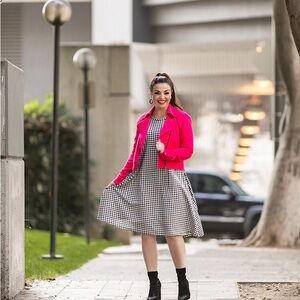 Lularoe Presley Moto Jacket. Pink. NWT.  3XL